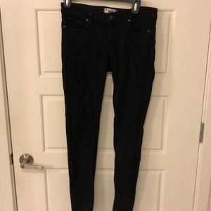 Paige Black Skinny Jeans
